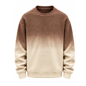 Wholesale Waffle Knit Sweatshirt for <b>Men</b> Casual Crew Neck <b>Long</b> <b>Sleeve</b> Pullover Streetwear <b>Top</b> Custom OEM ODM Wholesale OEM Sport - Product Image 1
