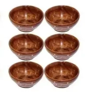 Tazón de madera y resina para ensalada, frutas y alimentos, para cocina, moderno, ecológico, hecho a mano con madera de acacia, para bodas. - Product Image 1