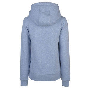 Vêtements d'hiver pour femmes : Sweat à capuche vintage brodé en molleton de coton, respirant, éco-responsable, uni, zippé, à carreaux - Product Image 1