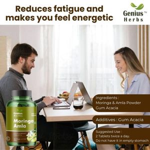 Comprimés de Moringa Amla de qualité supérieure, pilules à base de plantes, formule végétale pure, vente en gros pour les acheteurs professionnels, haute concentration, offre mondiale - Product Image 3