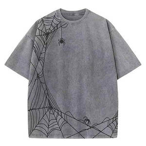 เสื้อยืดคอกลมแขนสั้นทรงปกติสำหรับผู้ชาย ผ้าฝ้าย 100% ดีไซน์เรียบง่าย เป็นมิตรกับสิ่งแวดล้อม สไตล์ลำลอง - Product Image 5