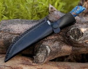 Handmade Eco-Friendly Custom Hotel-Use Chef <b>Knife</b> Damascus Steel High-Polish Finish Dishwasher Safe Custom Logo/Private Label - Product Image 2