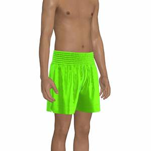 Pantalones Cortos de Muay Thai para Hombre, Estampado Satinado, Cintura Elástica, para Entrenamiento de Gimnasio, Kickboxing, Ligeros, Coloridos - Product Image 4