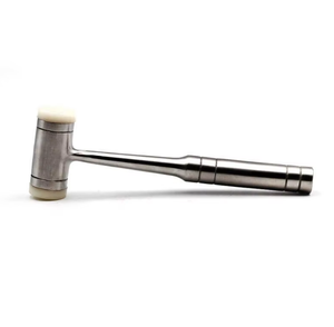 Marteau chirurgical dentaire en acier inoxydable de qualité supérieure allemande, tête en nylon, autoclavable, instrument d'osteotomie pour implants - Product Image 4