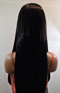 Peluca de cabello humano liso de calidad de exportación, densidad natural, peluca larga y lisa para mujeres, disponible al mejor precio del mercado. - Product Image 4