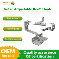 Système de montage solaire de nouvelle conception, support de fixation pour toit en tuiles, structure de toit photovoltaïque, système de support solaire amélioré