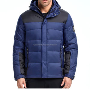 Chaqueta de Invierno Reversible para Hombre 2025, Impermeable, Cortavientos, de Alta Calidad, Marca, Cálida, 100% Poliéster - Product Image 3