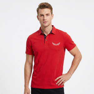 Men's Red Short Sleeve for Shirt Loose Fit Print <b>Yarn</b> Dyed 260g Sporty Casual Wear - Product Image 6