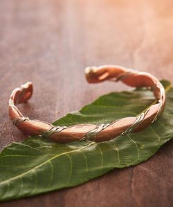 Unique Copper <b>Bracelet</b> Handmade with Premium Quality Material Suitable for Casual Wear and Gift Purposes - Product Image 1