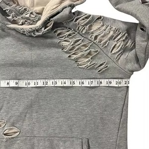 Nouveaux arrivages : sweats à capuche en coton délavé pour hommes, qualité supérieure, coton mélangé, sweats à capuche délavés de haute qualité pour hommes - Product Image 4