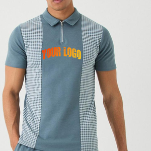 Nouvel ensemble de sport 2 pièces pour homme, t-shirt et short d'été en coton respirant, personnalisé 2026 - Product Image 3