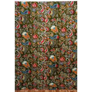 Juego de Edredón de Algodón Orgánico Estampado a Mano, Edredón de Lujo Personalizado, Tradicional, Kantha, Vintage, Transpirable, para Todas las Estaciones, para Hotel - Product Image 1