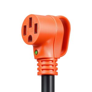 Cavo di Prolunga per Camper da 75 Piedi, 50 Ampere, 125V/250V, 7500W, Resistente, con Cavo STW 6/3 + 8/1, Spina Maschio NEMA 14-50P a Spina Femmina NEMA 14-50R - Product Image 6