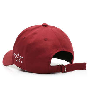 Gorra de Béisbol Personalizable de Pana con Logotipo de Letras Bordadas en 3D, 6 Paneles, Visera Curva, Estilo Casual Urbano, Unisex - Product Image 5