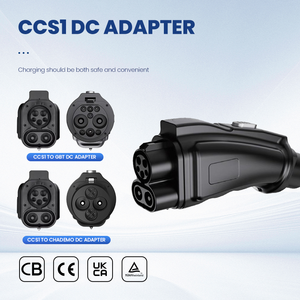 Adaptador de Carga Rápida para Vehículos Eléctricos CCS1 a GB/T de 250KW, Convertidor de Carga Rápida de CC de 250A y 1000V CCS1 a GB/T para Vehículos Eléctricos - Product Image 4