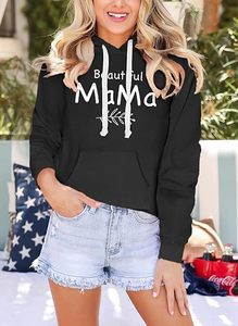 Vêtements chauds d'hiver très vendus, sweat-shirt en coton surdimensionné à motif de dessin animé pour femmes, sweat-shirts personnalisés à motif de dessin animé pour femmes - Product Image 5