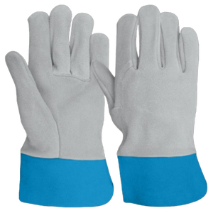 Guantes de Seguridad de Cuero Vacuno Reforzado de Primera Calidad para Construcción Industrial y Bomberos, Protección Cómoda para las Manos - Product Image 5