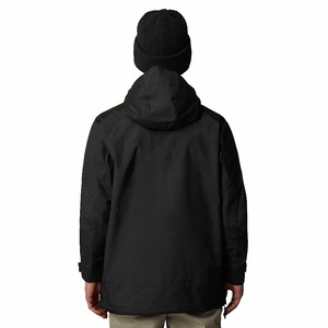 Veste de ski personnalisable pour homme, imperméable, OEM, avec capuche compatible casque et poche kangourou, pour uniformes de station de ski, vente en gros - Product Image 2