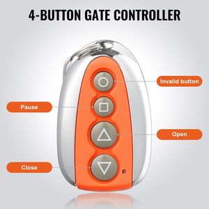 Control remoto automático para puertas correderas de 131 pies de alcance con 4 botones, control remoto multicode EL para operadores de puertas de garaje - Product Image 4
