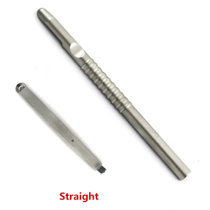 Instrumento Raspador de Hueso para Implantes Dentales, 1 Pieza, Acero Inoxidable, Recolector de Hueso Quirúrgico, Recto o Curvo - Product Image 4