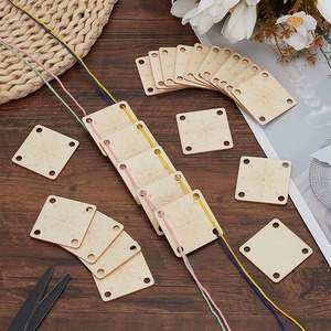 Cartes de tissage en bois prêtes à la vente avec finition polie pour textiles étroits et cartes de tissage multi-usages à vendre - Product Image 1
