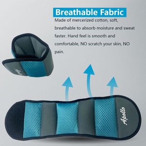 ESB 0.5+AW 3LB (Pair) Long Resistance Ankle/Wrist Weights Pull Assist Exercise Bands Set - Product Image 3