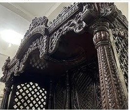 Hindu Pooja <b>Mandir</b> Teak Wood Modern Style Customized Size Luxury Home Decor Temple Wholesale DST EXPORTS Australia Sale - Product Image 2