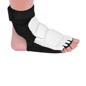 Protège-pieds de Taekwondo en cuir écologique, légers, personnalisables, faciles à porter, confortables, pour l'entraînement aux arts martiaux - Product Image 6