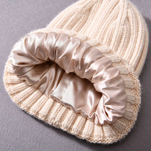 High Quality Custom Logo Patch <b>Winter</b> Beanie <b>Hat</b> for Men and <b>Women</b> Knitted Y2K Cap with Woven Label - Product Image 2