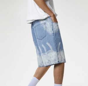 <b>Men's</b> Denim <b>Shorts</b> Good Quality <b>Short</b> <b>Jeans</b> <b>Men</b> Cotton Breathable Straight <b>Short</b> Low Price Stock Factory Male Casual <b>Short</b> - Product Image 2