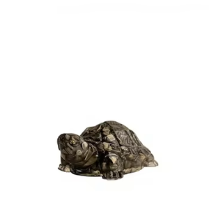 รูปปั้นเต่าคริสตัลแกะสลักลายสัตว์ ของสะสม ของตกแต่ง งานศิลปะ - Product Image 1