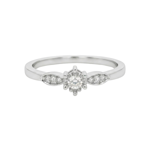 925 Sterling Silver Moissanite <b>Ring</b> Round Brilliant Cut Stone Prong <b>Set</b> <b>Wedding</b> Engagement Jewelry <b>for</b> <b>Women</b> - Product Image 1