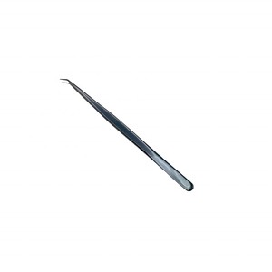 แหนบสำหรับต่อขนตาสีดำแบบมืออาชีพแหนบ45องศาทำจากสแตนเลสออกแบบโลโก้ได้ตามต้องการ - Product Image 3