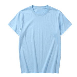 T-shirt en coton pour homme, logo personnalisé, manches courtes, confortable, streetwear décontracté, fabricant de vêtements OEM ODM - Product Image 5