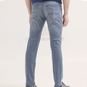 Pantalones de mezclilla para hombre de alta calidad, lavados, fabricados en fábrica, venta al por mayor, precio razonable - Product Image 3