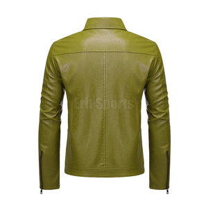 100% <b>Leather</b> Made Men <b>Winter</b> <b>Jacket</b> Premium Quality Best Selling Breathable Fabric Men <b>Leather</b> <b>Jacket</b> For Outdoor Use - Product Image 3