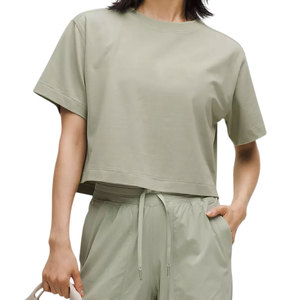 Camiseta Corta de Alta Calidad, Elegante, Ligera y Transpirable para Mujer, Estilo Urbano, Verano 2026 - Product Image 2