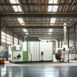 Chaudière à biomasse compacte et peu encombrante, conception CFB, générateur de vapeur haute performance, marque DIVI - Product Image 1