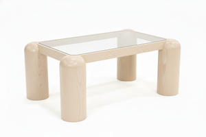 Coffee <b>Table</b> Solid Rubber Wood Modern Coffee <b>Table</b> for Living Room Living Room Furniture Indoor Home Furniture Wood Furniture - Product Image 6