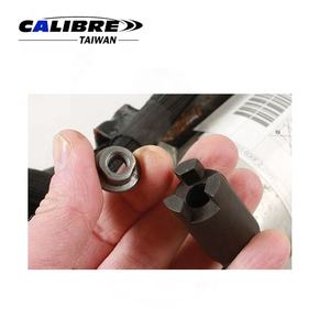 Condensateur de démarrage/arrêt à douille triangulaire 1/2 po TAIWAN CALIBRE pour groupe PSA, acier S45C, jaune - Product Image 2