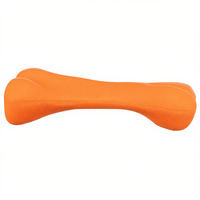 Jouet à mâcher pour animaux de compagnie, os de 22 cm, orange, article de jeu durable pour chien