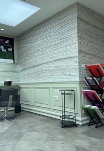 High Pressure Laminate Thin Stone <b>Veneer</b> Marble Banda Culture Stone Wall Facing Tiles Exterior Available Sizes 61x122cm 122x244 - Product Image 4