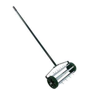 Aeratore per Prato a 3 Ruote, Robusto e Manuale, Attrezzo da Giardinaggio per Terreni - Product Image 2