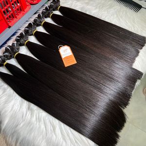 Haute Qualité 100% Remy Vierge Cheveux Os Droite Trame Bundles en Grand Stock En Gros Vietnamien Cheveux Bruts de Couleur Naturelle - Product Image 5
