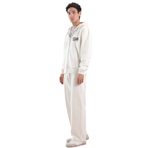 Sweat à capuche zippé personnalisé avec logo pour femme, en molleton épais, avec cordon de serrage, style streetwear, vente en gros - Product Image 1