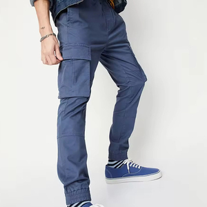 Pantalon cargo pour homme, fabrication professionnelle, doux, respirant, qualité supérieure, best-seller, faible MOQ, streetwear tendance, coupe droite - Product Image 4