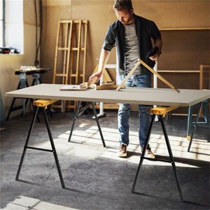 2 PCS Heavy Duty Hydraulic Ironworker Sawhorse New Version with Enhanced Features - Product Image 5