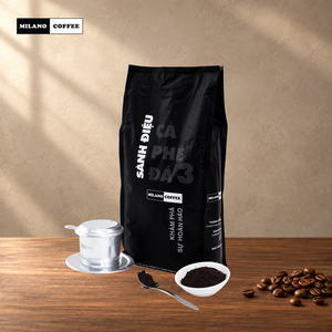กาแฟมิลานอ ยูราบิค เบลนด์ ซานดิว คั่วบด เบอร์ 3 อาราบิก้า ดาร์ก แบ็ก - Product Image 1