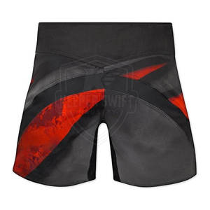 Pantalones Cortos de MMA Personalizados, Pantalones Cortos de Lucha Premium, 100% Poliéster, Transpirables, de Secado Rápido, Fabricante Mayorista de Ropa Deportiva - Product Image 4