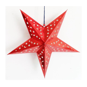 Estrella de Navidad Colgante de Metal, Estrella Blanca de Hierro de Primera Calidad, Adorno Navideño, Decoración Rústica - Product Image 6